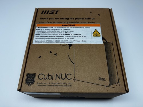 Msi cubi nuc 1mg 009bus - nuc, 1mg-009bus